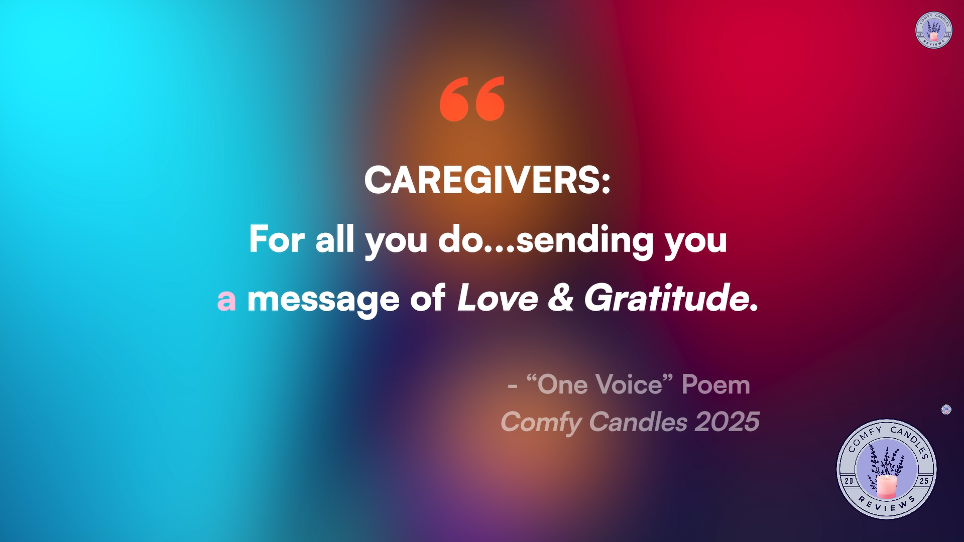 Caregiver's Message